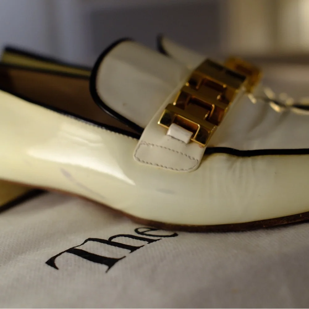 Charming Prada Vintage Patent Leather Loafers - Picture 10 of 13